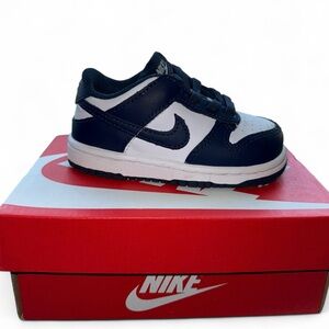 Nike Kids Black and White Sneakers